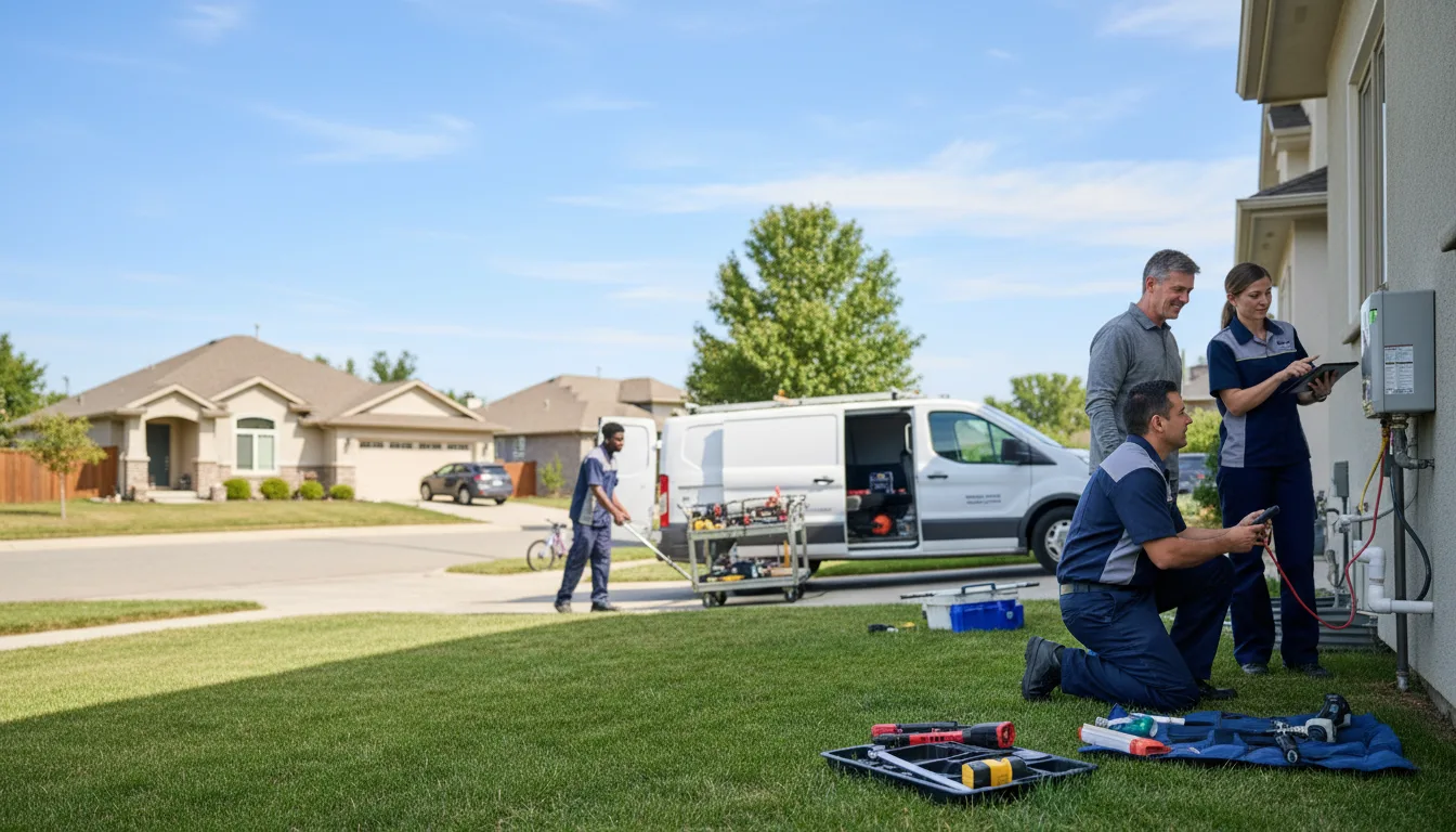 Tankless water heater service in Miranda, CA
